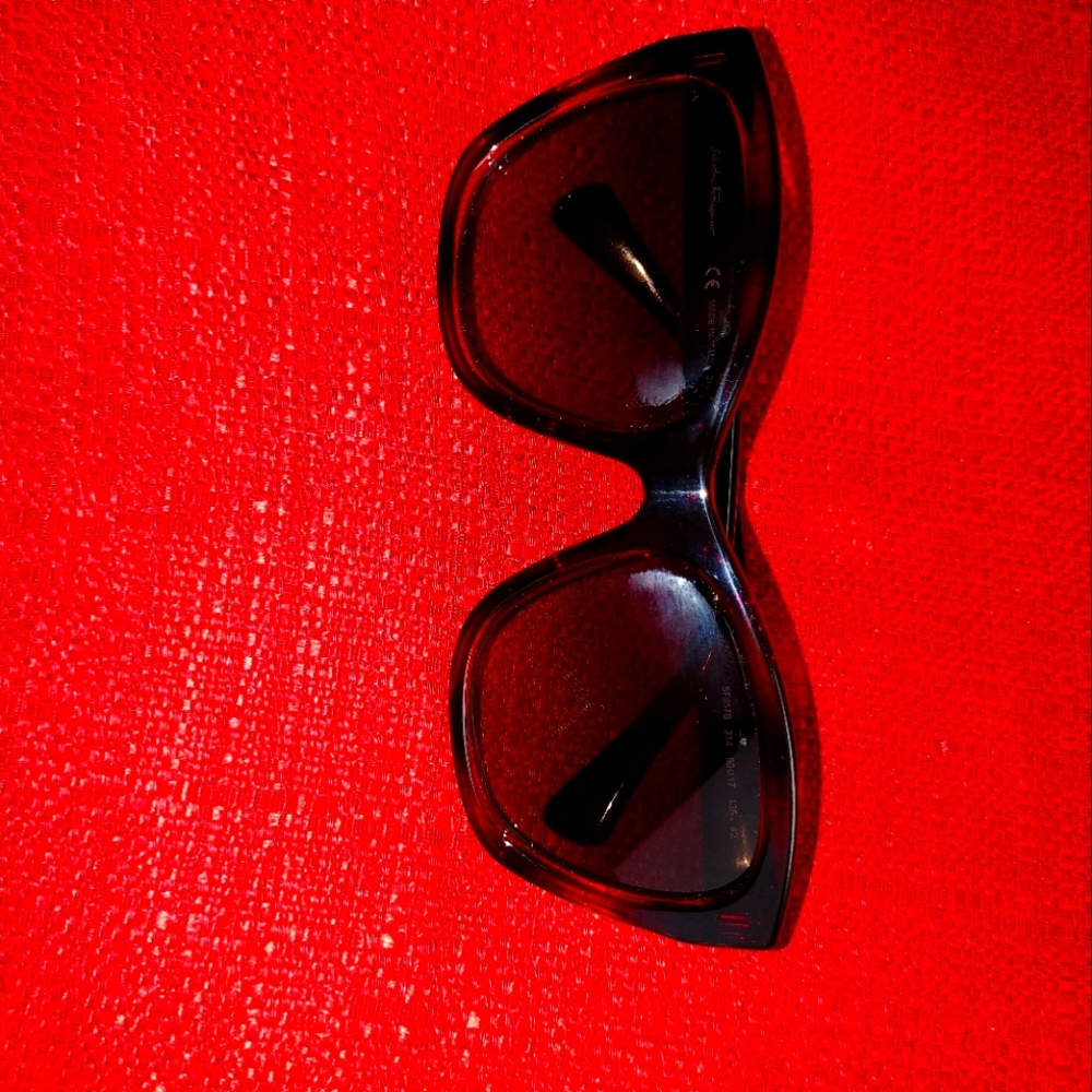 New Salvatore Ferragamo Women Sunglasses with case and box